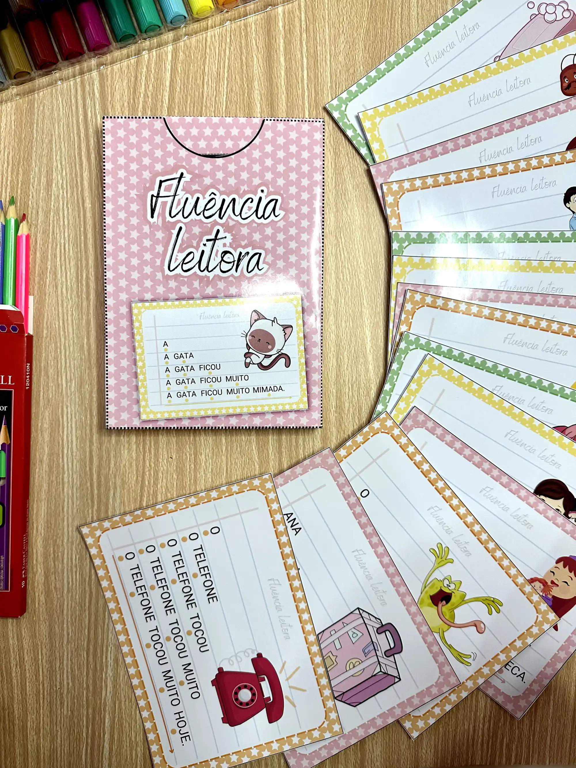 Fichas de fluência Leitora volume 1 em PDF — amostra 5: O arquivo Fluência Leitora inclui 14 fichas de leitura com palavras… Fichas de fluência Leitora volume 1 em PDF — amostra 5: O arquivo Fluência Leitora inclui 14 fichas de leitura com palavras…