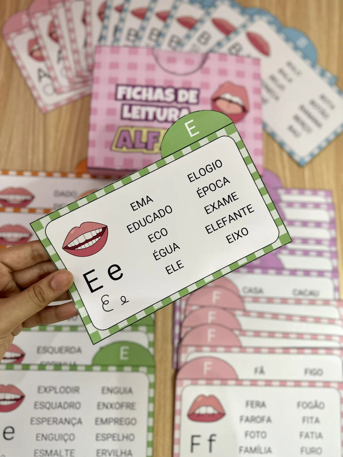 Fichas de Leitura – Alfabeto | Alfabetização — amostra 5: As Fichas de Leitura – Alfabeto são um recurso pedagógico…