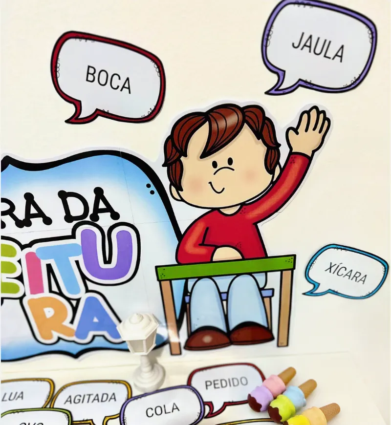 Fichas de leitura com sílabas simples | Hora da Leitura — amostra 4: Para quem é indicado