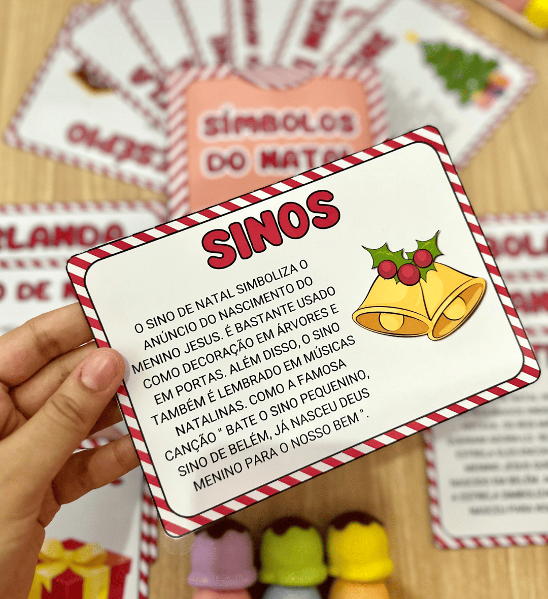 Fichas de Leitura de Natal: 15 Símbolos e seus Significados — capa do material