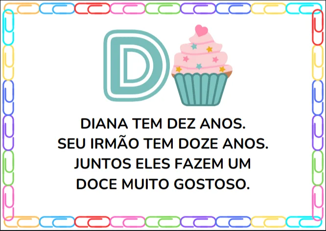 Fichas de Leitura; Pequenos Textos de ALFABETIZAÇÃO 1º ao 5ºano — amostra 4: 26 Fichas de leitura com pequenos textos para…