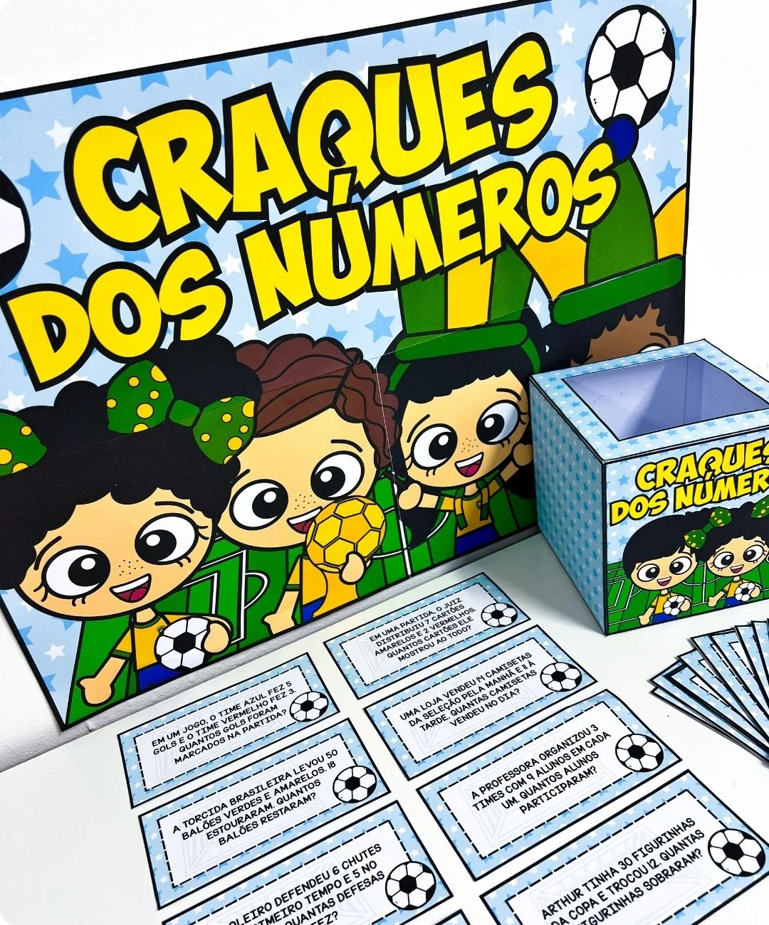 Fichas de problemas matemáticos para imprimir — anos iniciais — amostra 1: Da impressão ao desafio em sala