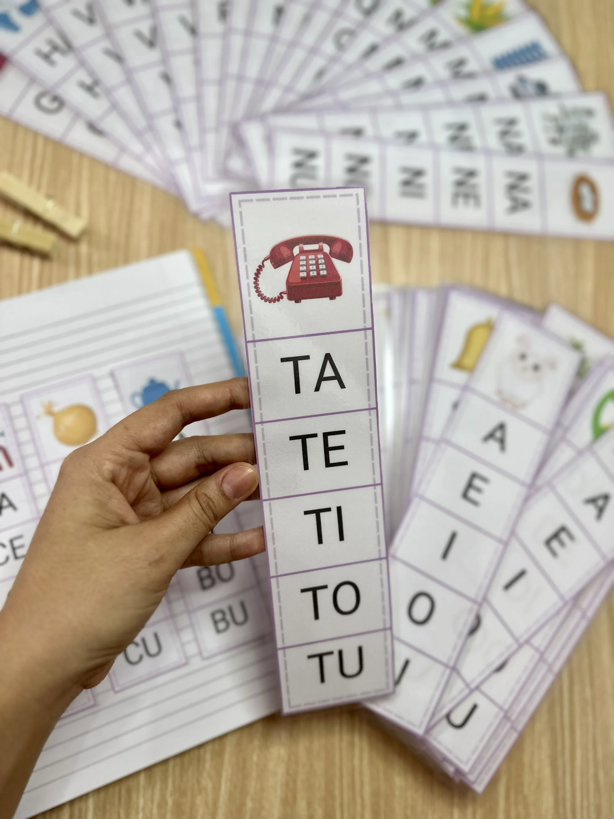 Fichas de Sílaba Inicial para Alfabetização – Consciência Silábica e Leitura — amostra 2: Recurso pedagógico para trabalhar…