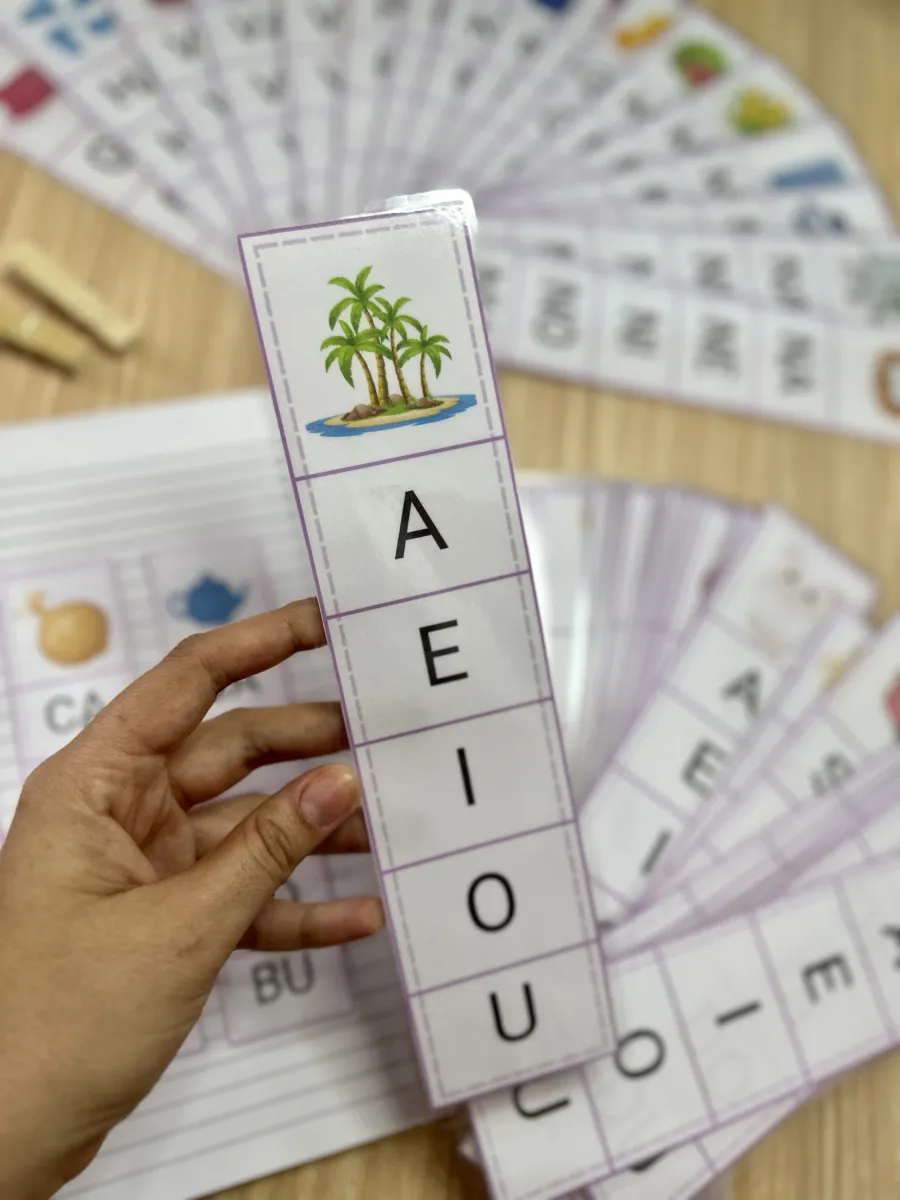Fichas de Sílaba Inicial para Alfabetização – Consciência Silábica e Leitura — amostra 3: Recurso pedagógico para trabalhar…