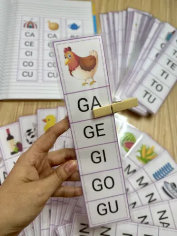 Fichas de Sílaba Inicial para Alfabetização – Consciência Silábica e Leitura — capa do material