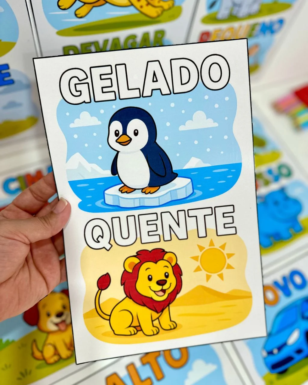 Fichas Ilustradas de Conceitos para Educação Infantil — amostra 1: As Fichas Ilustradas para Trabalhar Conceitos na…