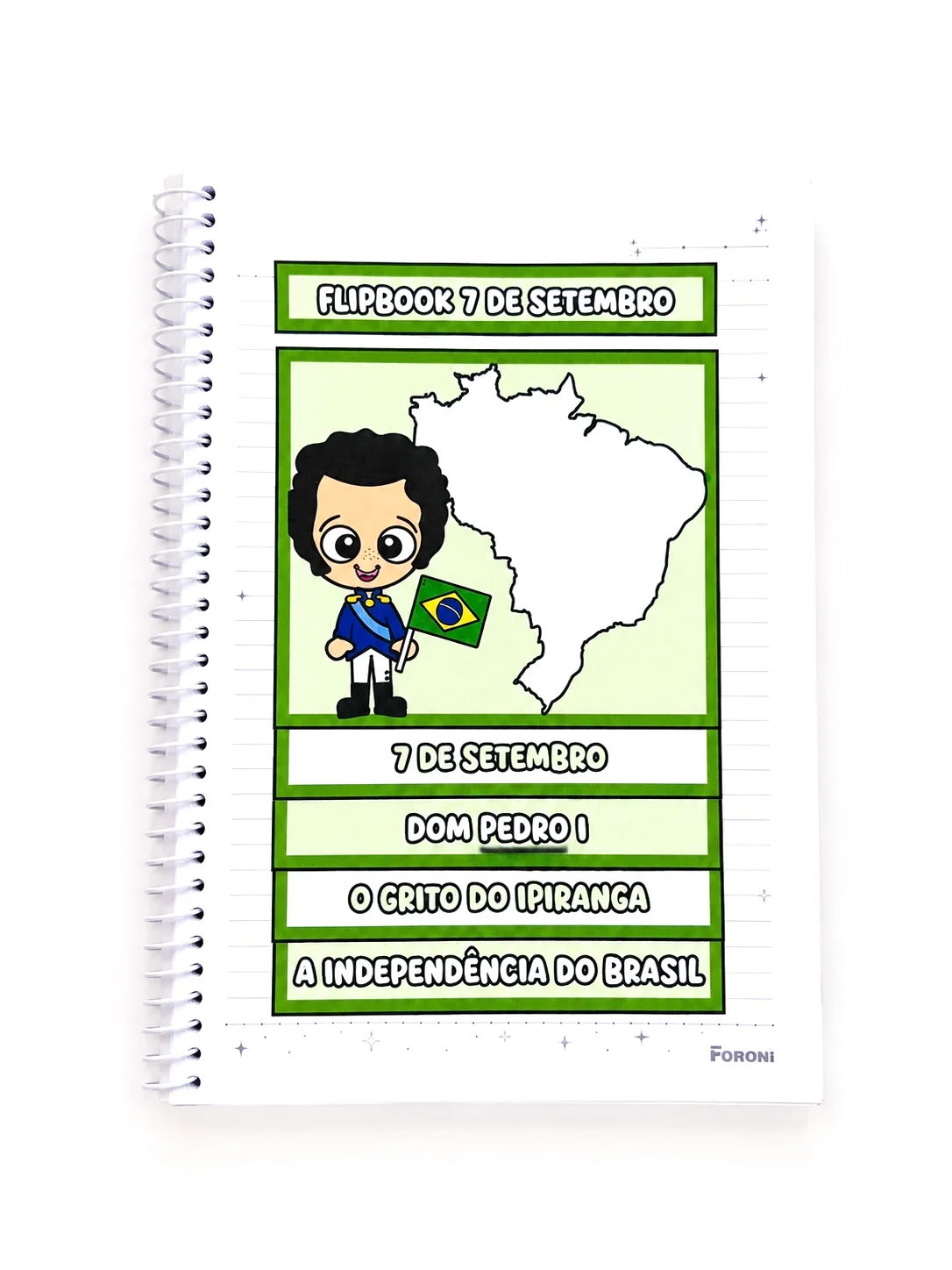 Flipbook 7 de Setembro | Independência do Brasil para Imprimir — amostra 1: Uma proposta lúdica, interativa e visual para…
