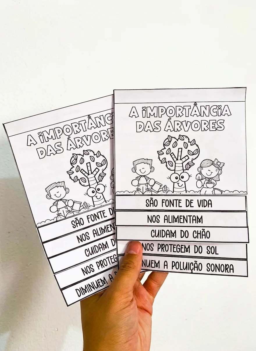 Flipbook A Importância das Árvores - Dia da Árvore — capa do material