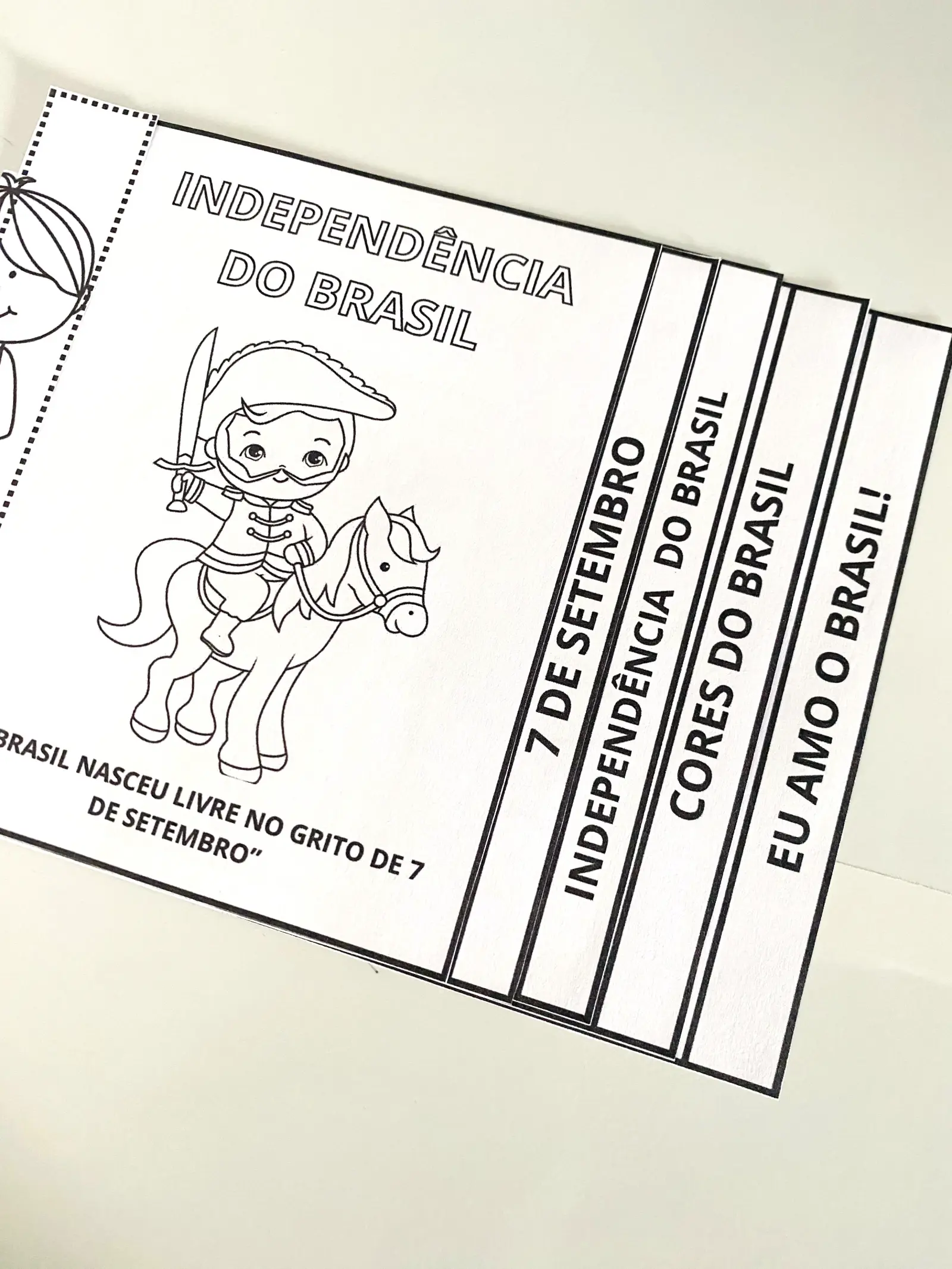 Flipbook da Independência do Brasil – Material Pedagógico — amostra 2: Sobre o Flipbook da Independência do Brasil