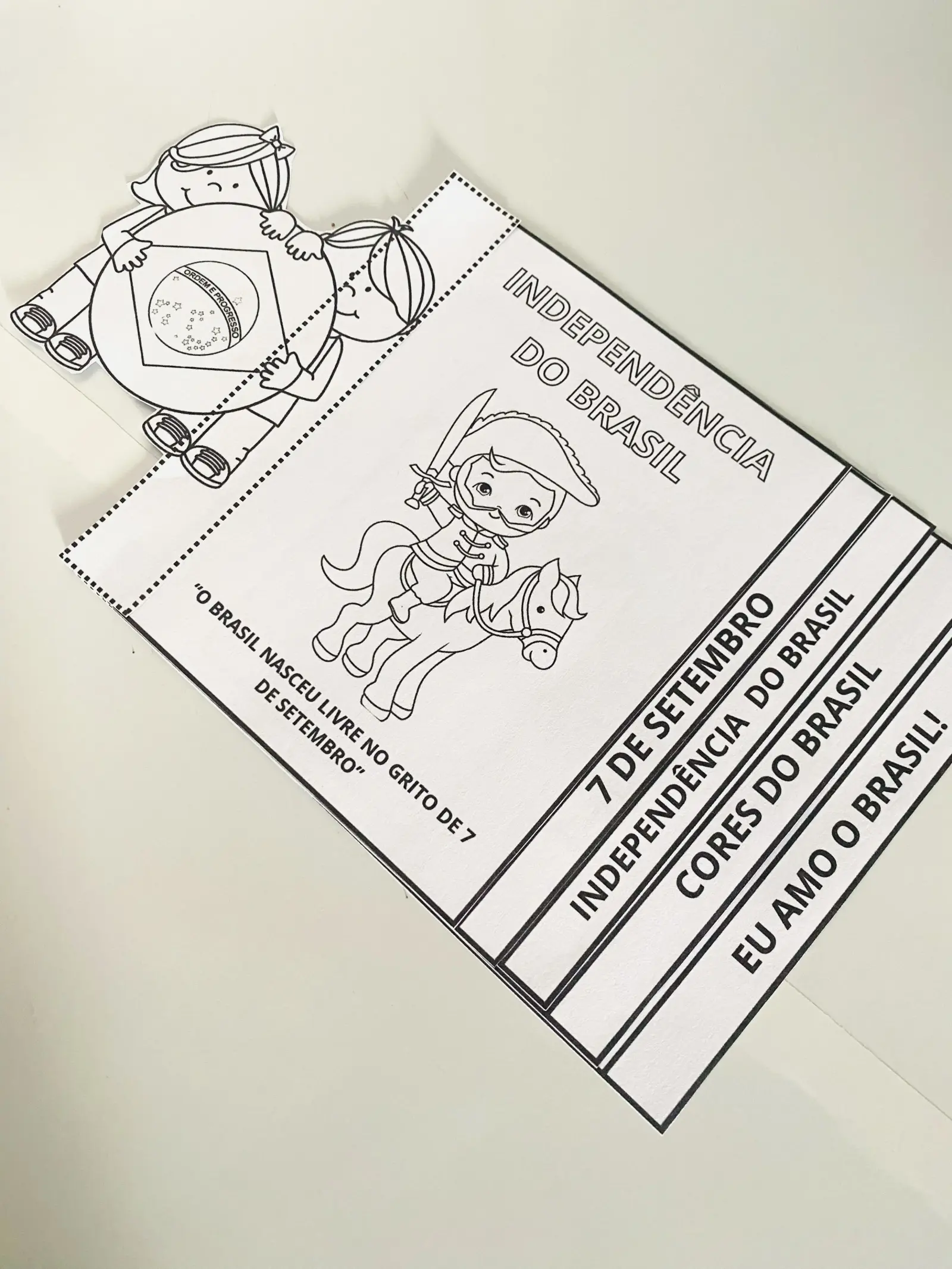 Flipbook da Independência – Material Pedagógico — amostra 1: Reviva os momentos marcantes da Independência do Brasil de…