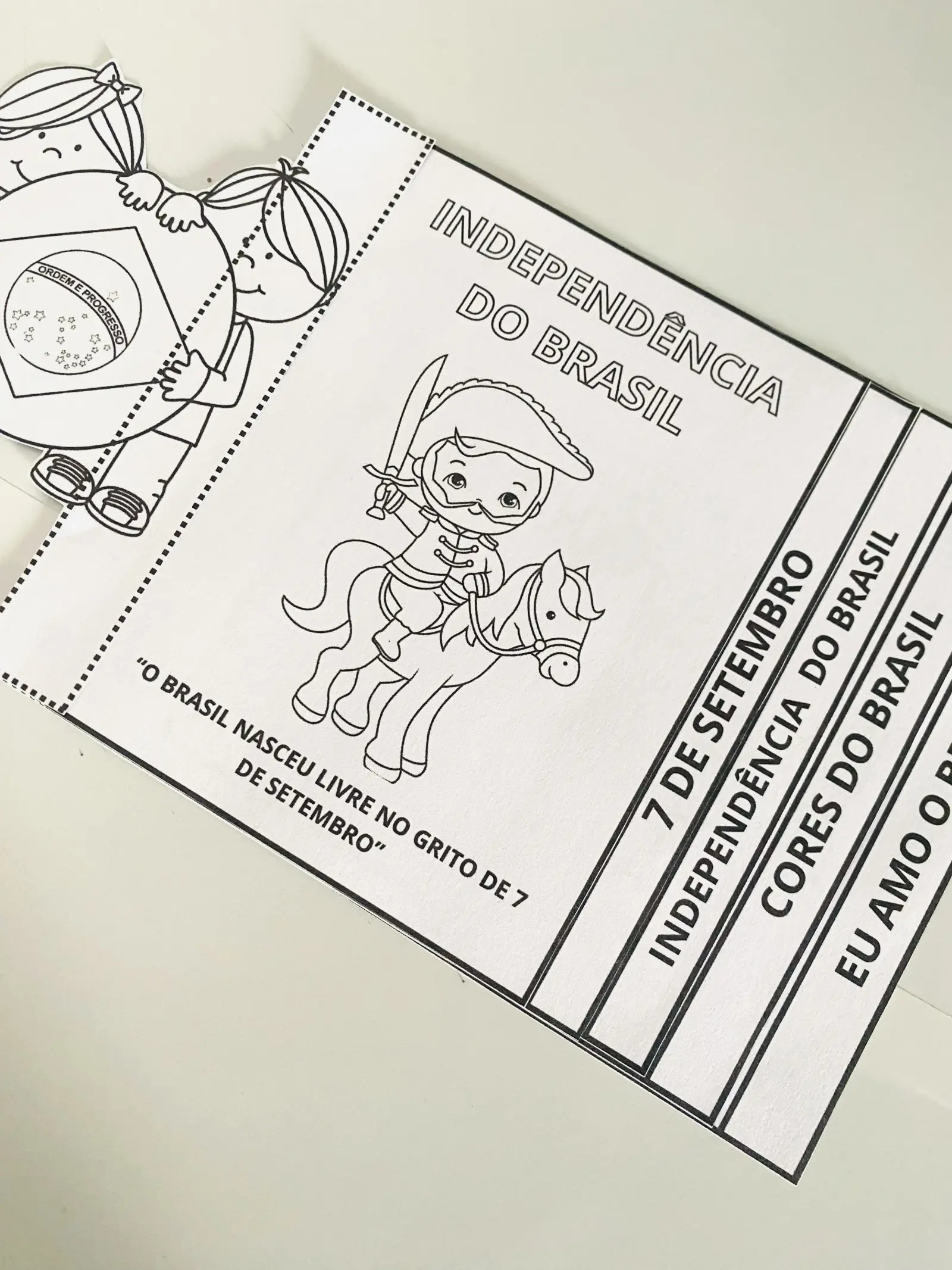 Flipbook da Independência – Material Pedagógico — amostra 2: Reviva os momentos marcantes da Independência do Brasil de…