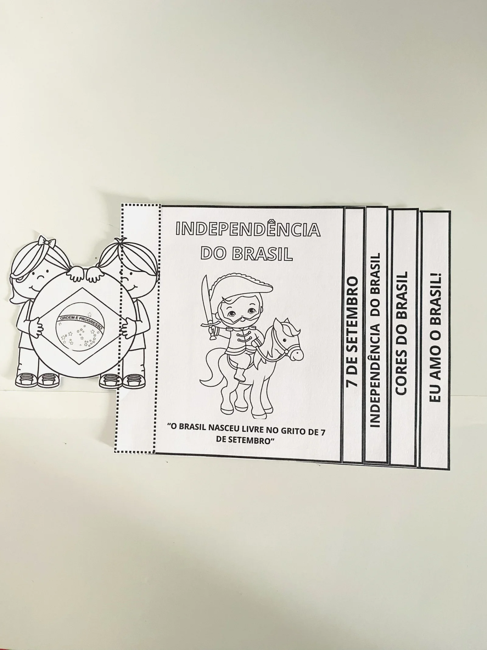 Flipbook da Independência – Material Pedagógico — capa do material