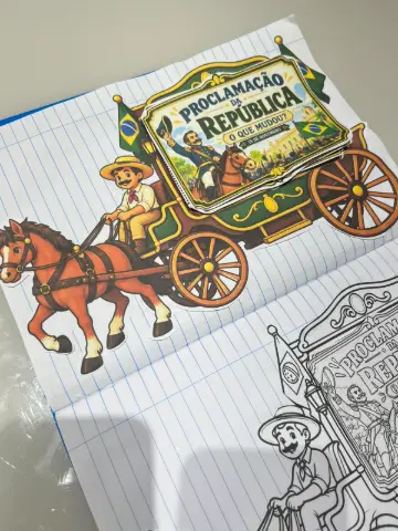Flipbook Interativo Proclamação da República — amostra 1: Que tal ensinar a Proclamação da República de um jeito diferente,…