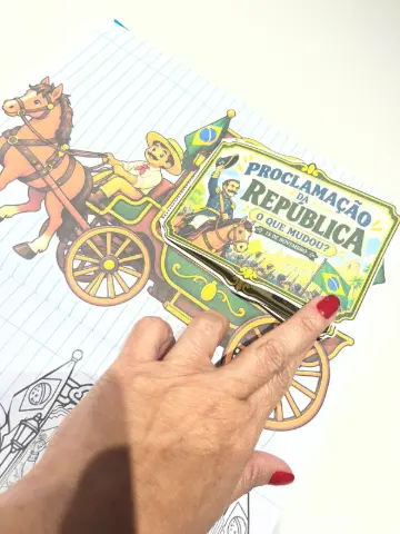 Flipbook Interativo Proclamação da República — amostra 2: Que tal ensinar a Proclamação da República de um jeito diferente,…