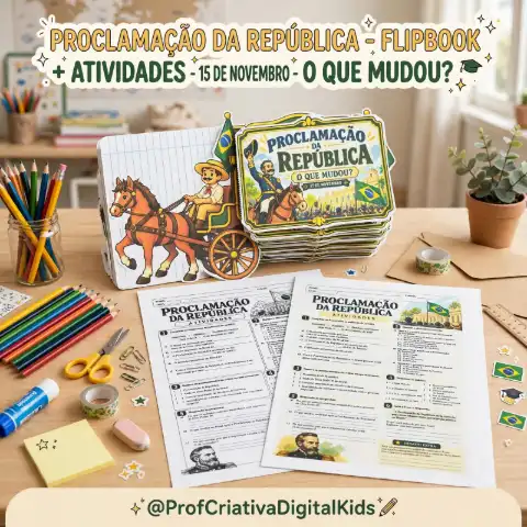Flipbook Interativo Proclamação da República — capa do material