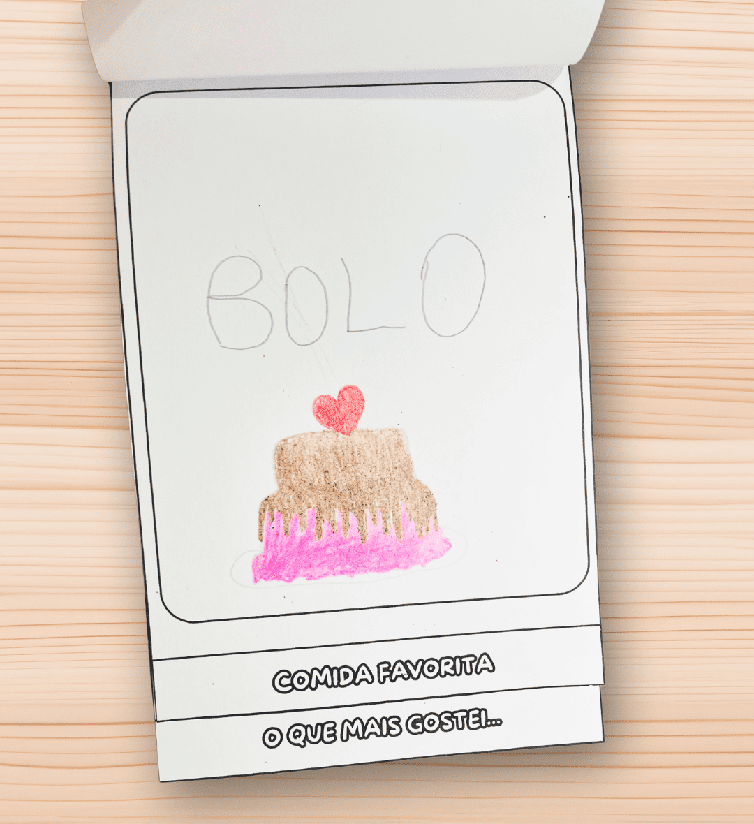 Flipbook Minhas Férias: Memórias para Desenhar e Compartilhar — amostra 2: O que vem no material