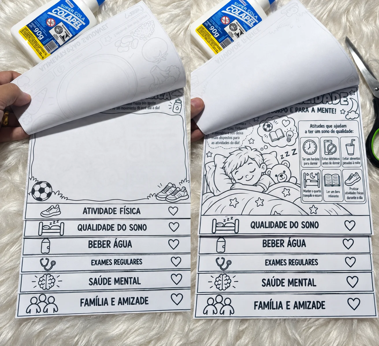 Flipbook Novembro Azul - Atividades para Imprimir sobre Saúde do Homem — amostra 2: Flipbook sobre o Novembro Azul com…