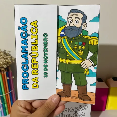 Flipbook Proclamação da República – Atividades para 2º e 3º Ano — amostra 1: O material contém