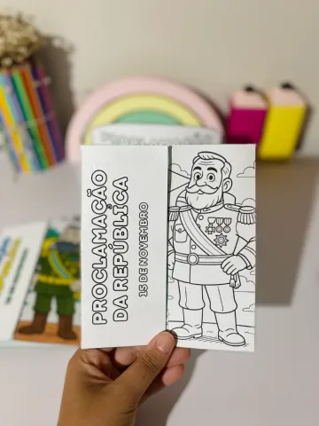 Flipbook Proclamação da República – Atividades para 2º e 3º Ano — amostra 3: Flipbook da Proclamação da República com…