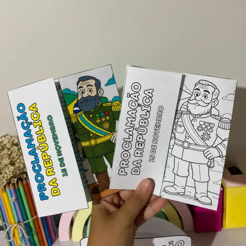 Flipbook Proclamação da República – Atividades para 2º e 3º Ano — capa do material