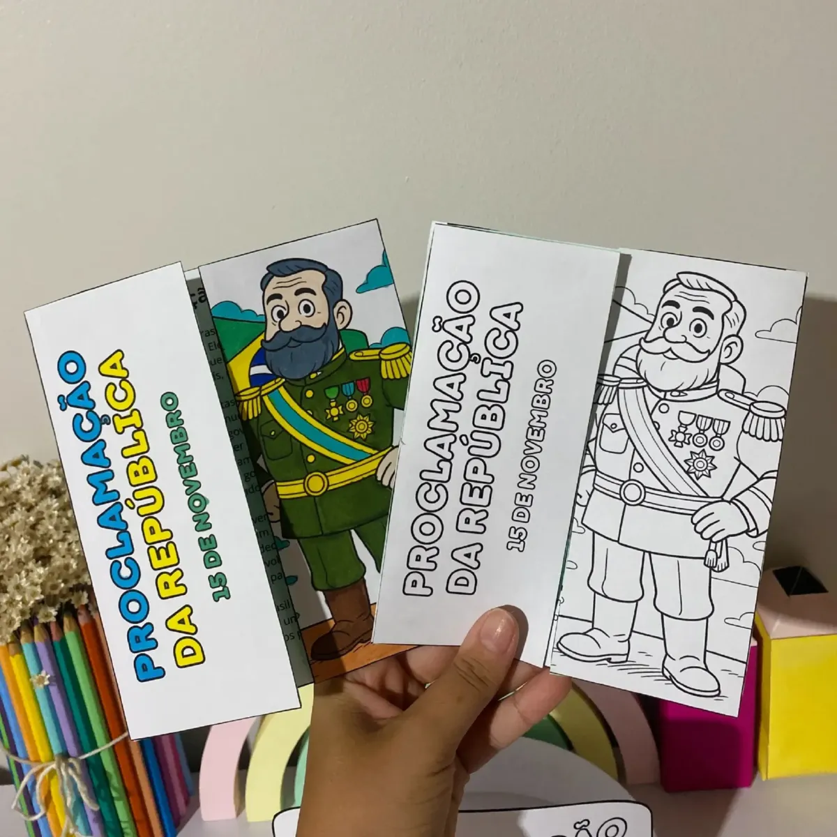 Flipbook Proclamação da República – Atividades para 2º e 3º Ano — Alfabetização para 3º ano: Flipbook da Proclamação da…