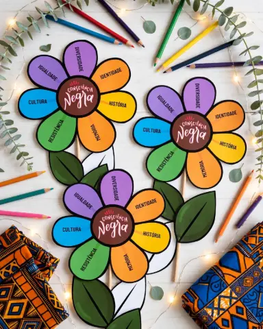 Flores da Consciência Negra - 20 de Novembro — capa do material
