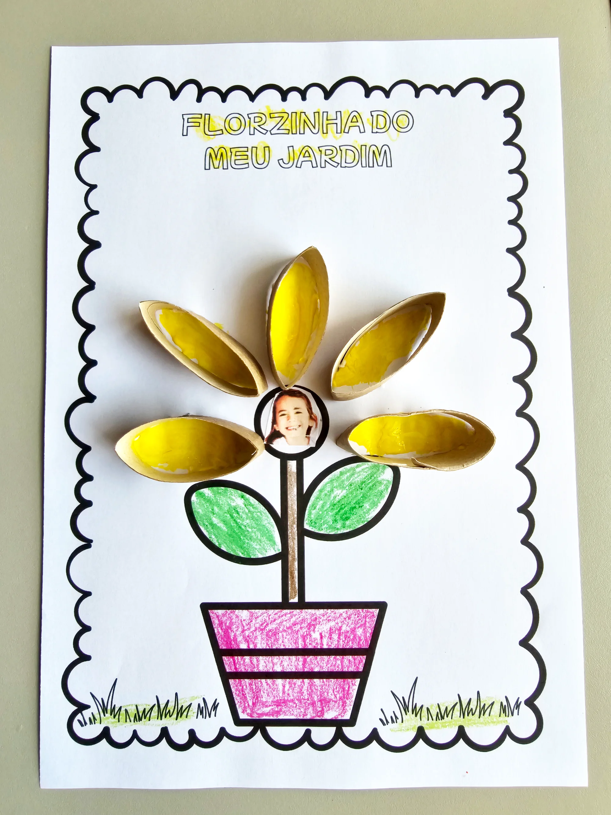 FLORZINHA DO MEU JARDIM — UMA ATIVIDADE CRIATIVA E ENCANTADORA! — amostra 3: Com a Florzinha do Meu Jardim , as crianças…