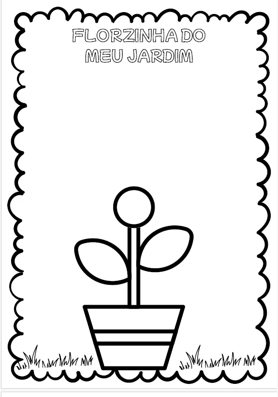 FLORZINHA DO MEU JARDIM — UMA ATIVIDADE CRIATIVA E ENCANTADORA! — amostra 4: Com a Florzinha do Meu Jardim , as crianças…