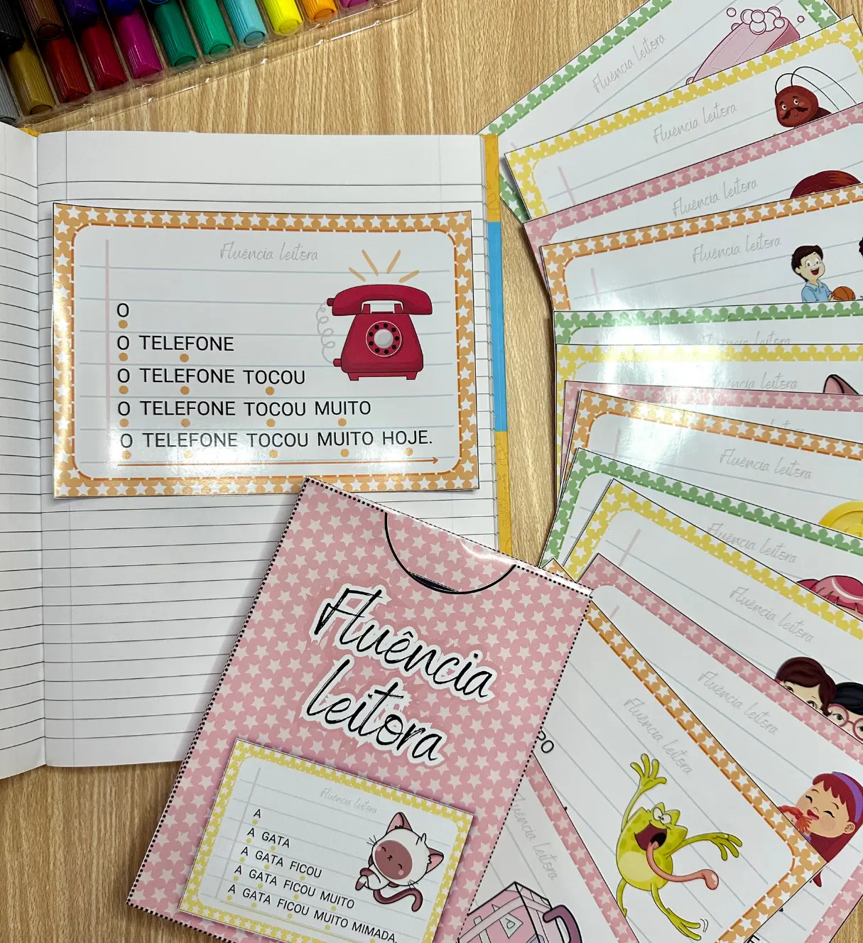Fluência leitora: 14 fichas de leitura para alfabetização — amostra 3: Como usar as fichas em sala de aula