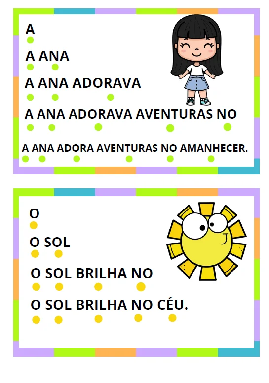 “Fluência na Leitura” com Atividades de Pausas — amostra 1: Aprimore a fluência na leitura de maneira divertida e dinâmica…