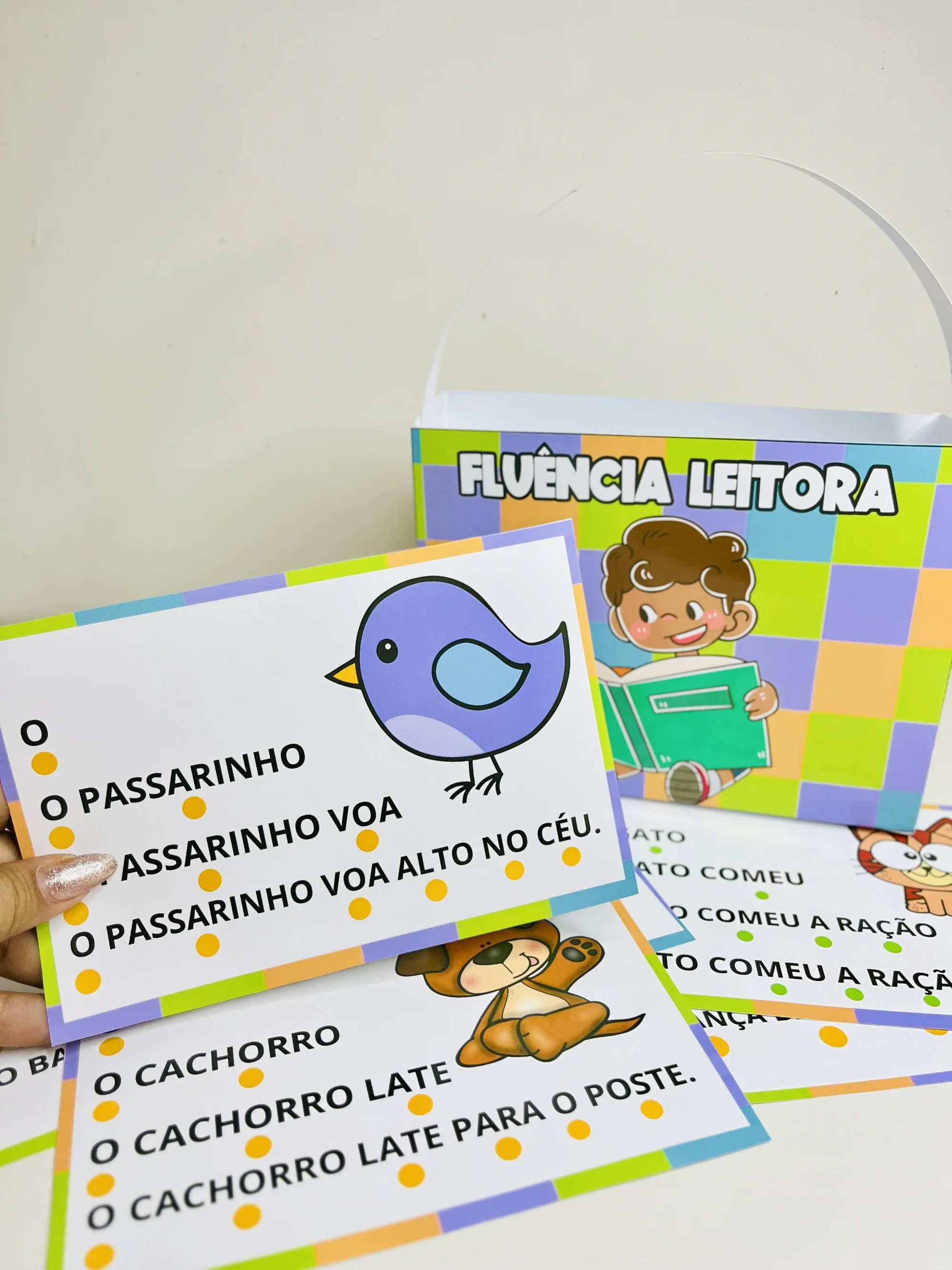 “Fluência na Leitura” com Atividades de Pausas e Maletinha de Brinde — amostra 2: Aprimore a fluência na leitura de maneira…