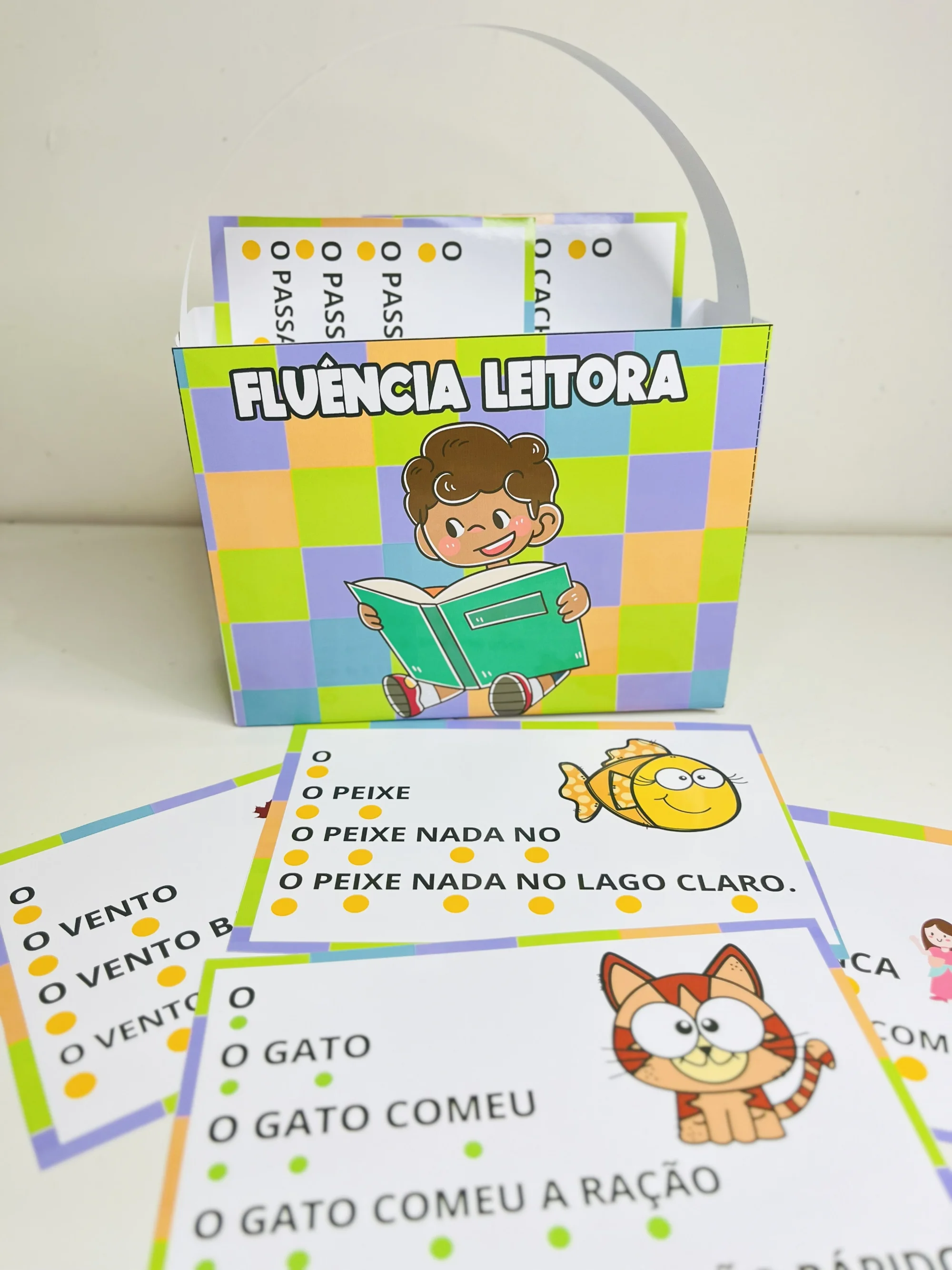 “Fluência na Leitura” com Atividades de Pausas e Maletinha de Brinde — amostra 5: Aprimore a fluência na leitura de maneira…