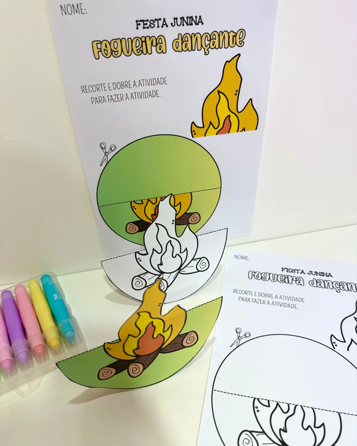 Fogueira Dançante – Festa Junina – PDF para Imprimir — amostra 2: Sobre o Fogueira Dançante – Festa Junina