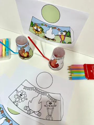 Fogueira No Copo – PDF para Imprimir | Educação Infantil — amostra 5: Recurso Fogueira no copo para trabalhar o tema Festa…