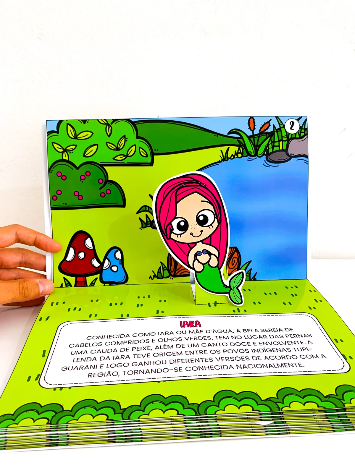 Folclore Brasileiro - Livro 3D — amostra 2: Encante as crianças com um Livro 3D do Folclore Brasileiro Folclore Brasileiro - Livro 3D — amostra 2: Encante as crianças com um Livro 3D do Folclore Brasileiro