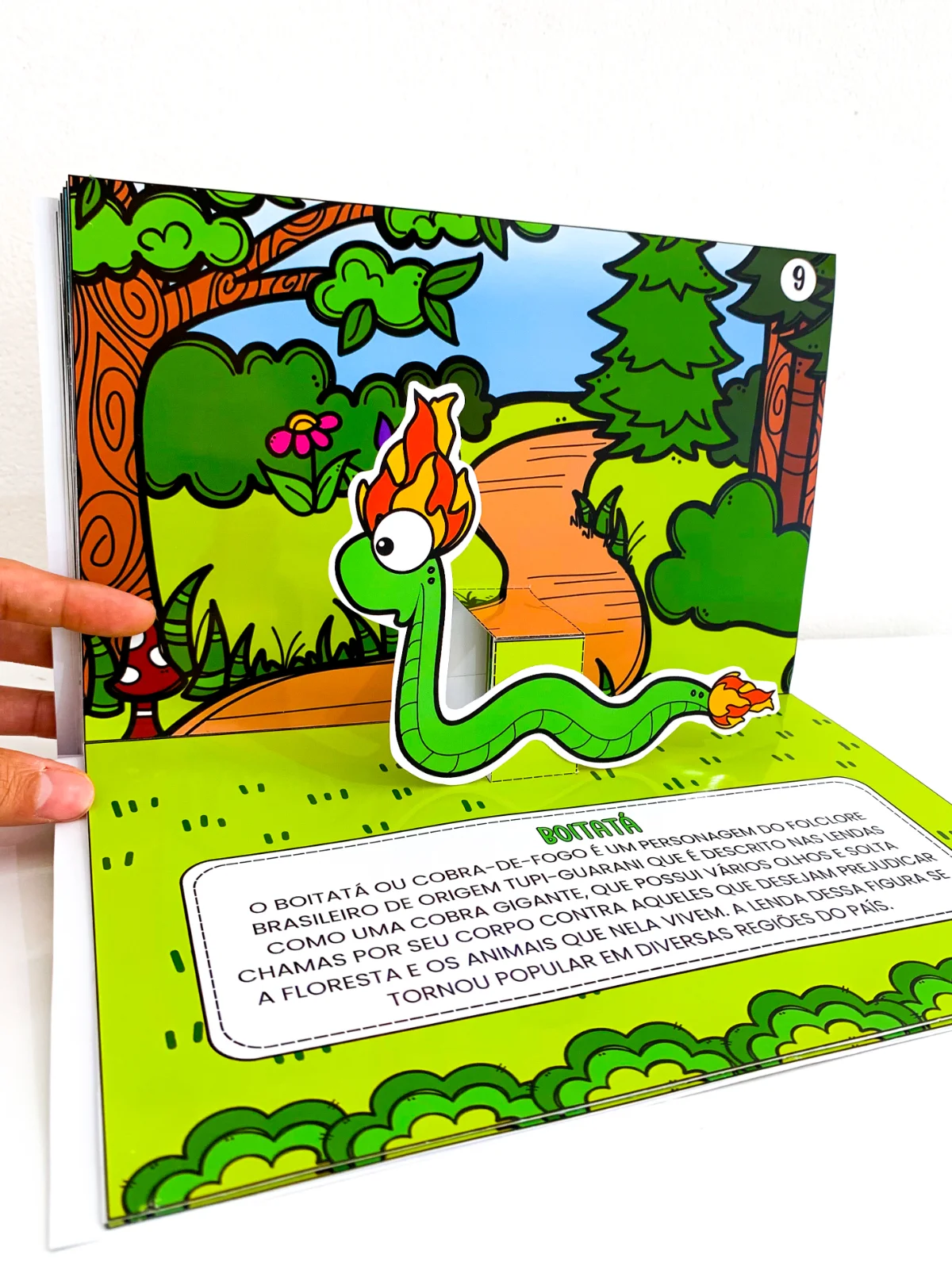Folclore Brasileiro - Livro 3D — amostra 7: Encante as crianças com um Livro 3D do Folclore Brasileiro Folclore Brasileiro - Livro 3D — amostra 7: Encante as crianças com um Livro 3D do Folclore Brasileiro