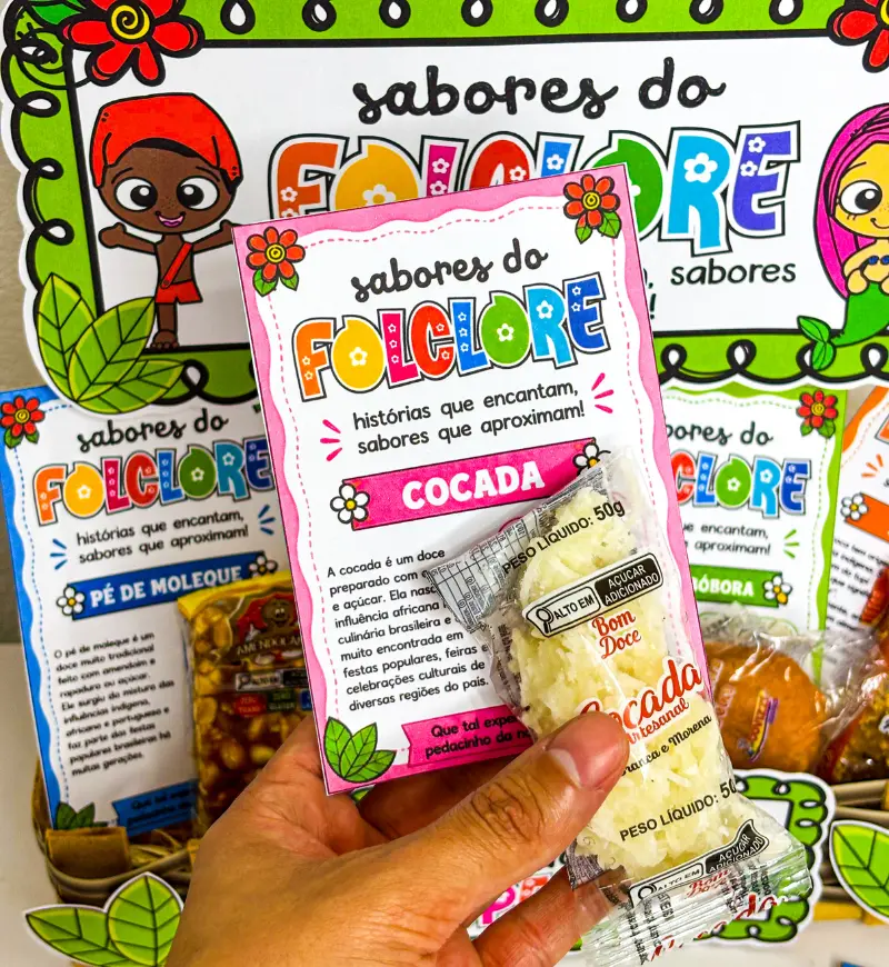 Folclore brasileiro: Sabores do Folclore em PDF — amostra 2: O que vem no material