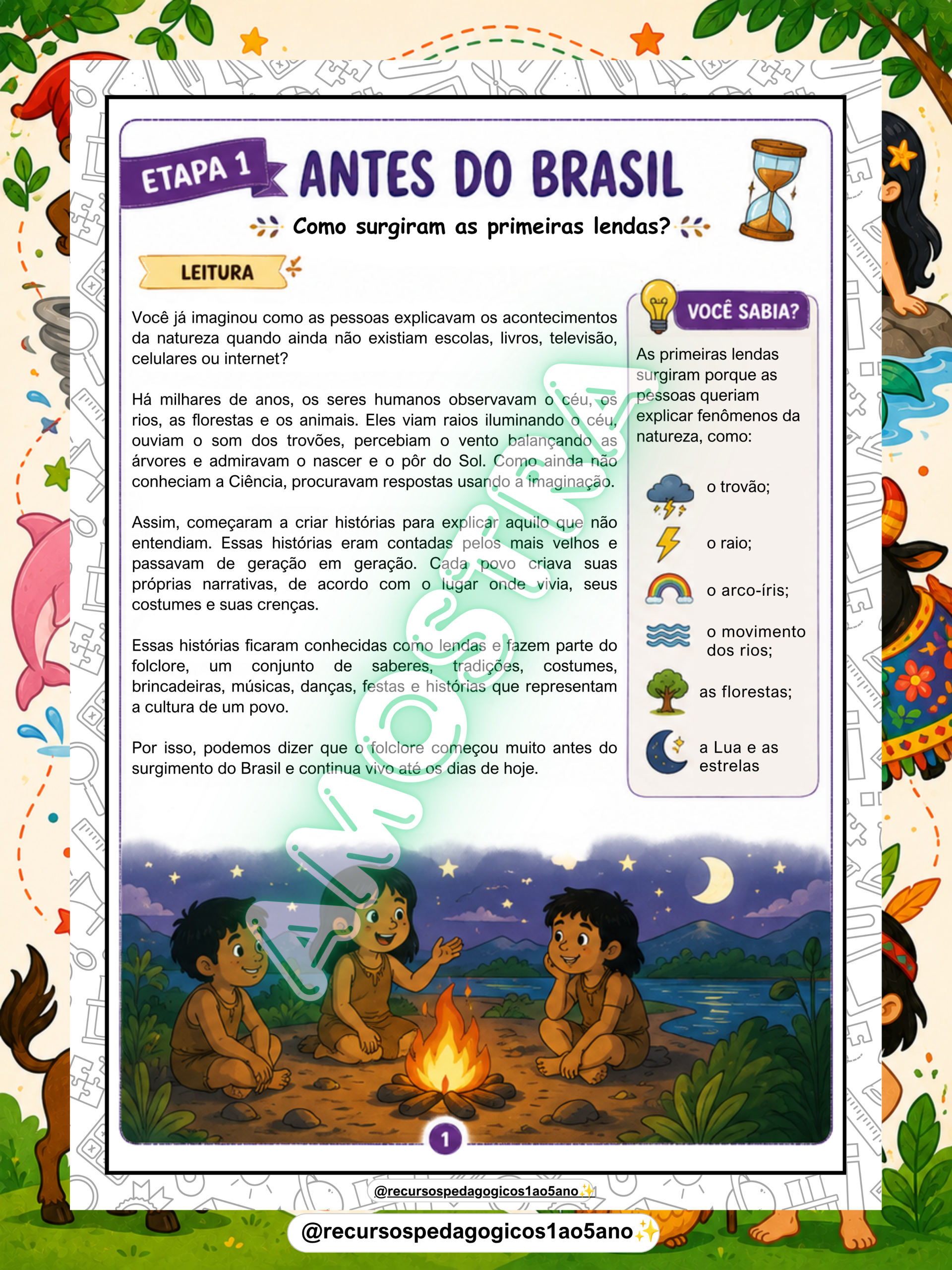 Folclore – Viagem pelo Tempo + Brinde Mini cenário – PDF para Imprimir | Anos Iniciais — amostra 2: Sobre o Folclore –… Folclore – Viagem pelo Tempo + Brinde Mini cenário – PDF para Imprimir | Anos Iniciais — amostra 2: Sobre o Folclore –…