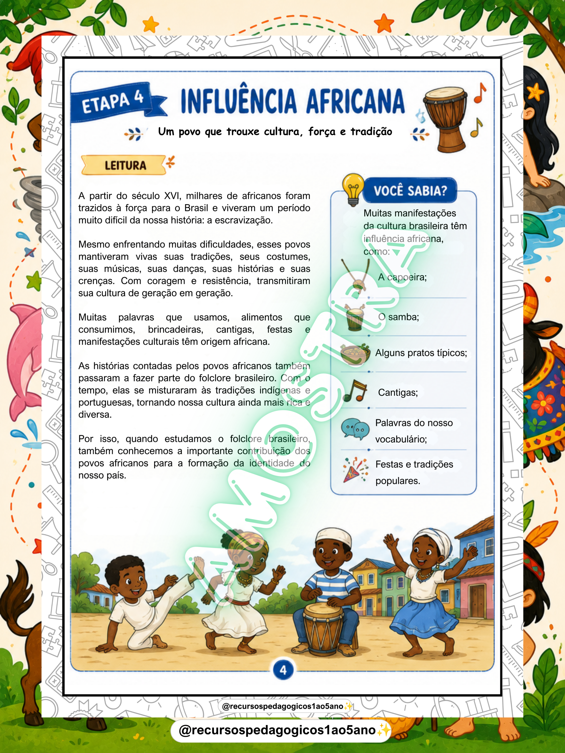 Folclore – Viagem pelo Tempo + Brinde Mini cenário – PDF para Imprimir | Anos Iniciais — amostra 6: Folclore – Viagem pelo… Folclore – Viagem pelo Tempo + Brinde Mini cenário – PDF para Imprimir | Anos Iniciais — amostra 6: Folclore – Viagem pelo…