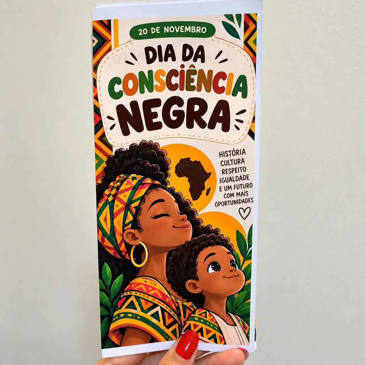 Folder Dia da Consciência Negra – Material Informativo e Educativo — amostra 1: ✊🏿 FOLDER CONSCIÊNCIA NEGRA – HISTÓRIA,…