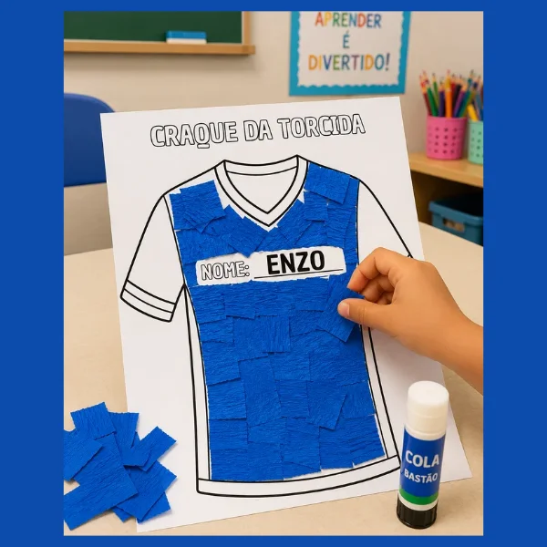 Folhinha craque da torcida – PDF para Imprimir | Educação Infantil — Atividades para Educação Infantil: Material pedagógico…