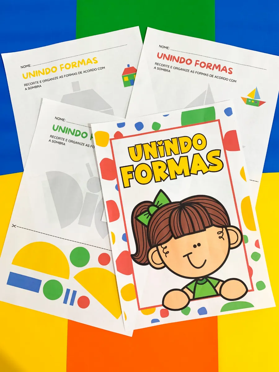 Folhinha de Atividade para Educação Infantil e Anos Iniciais — amostra 1: Ideal para atividades em sala de aula, tarefas,…