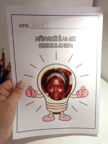 Folhinha Dia Das Mães | Educação Infantil — capa do material