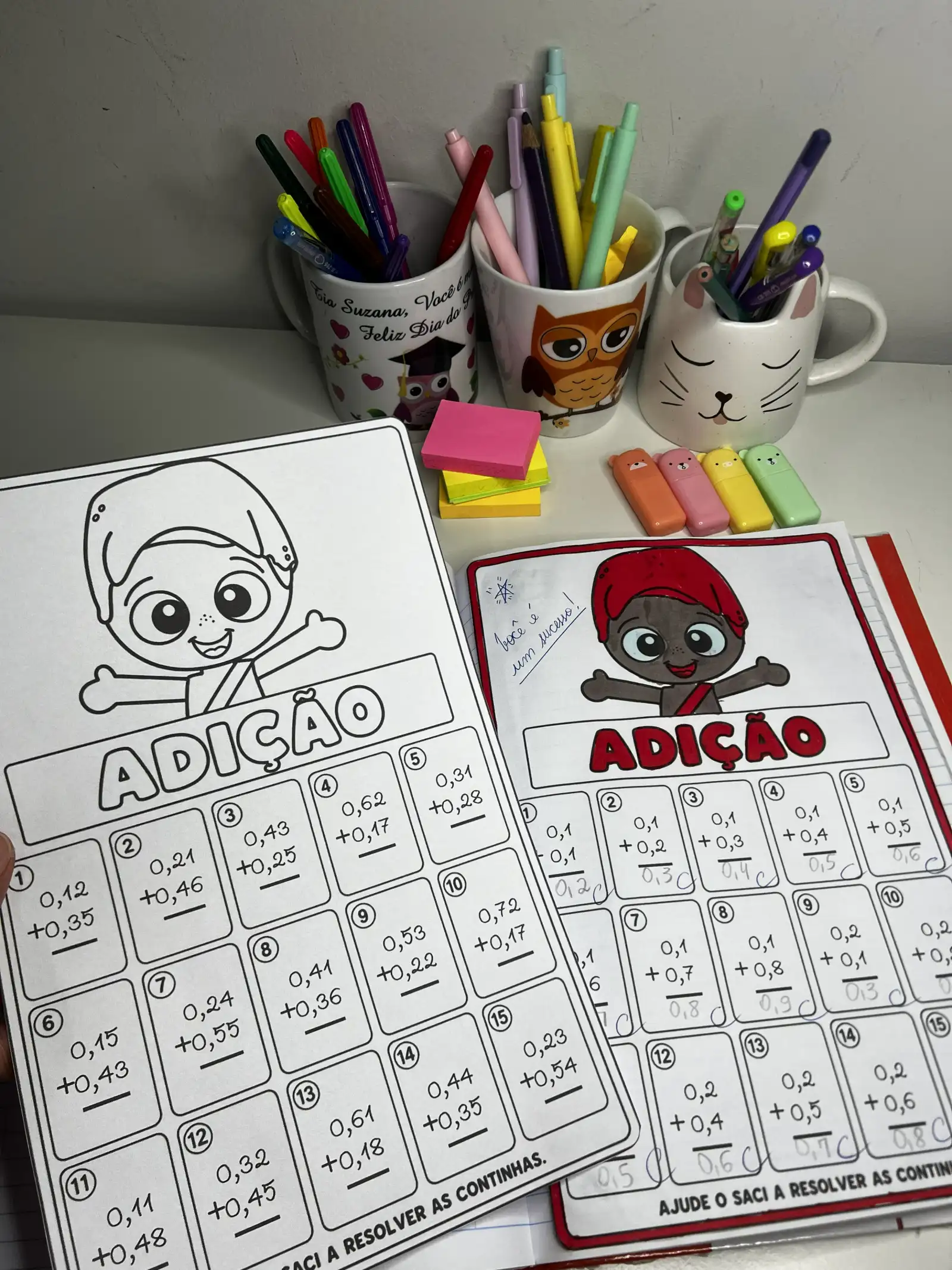 Folhinhas das 4 Operações — 4º Ano | Tema Folclore — amostra 5: Este material foi desenvolvido para reforçar as quatro…