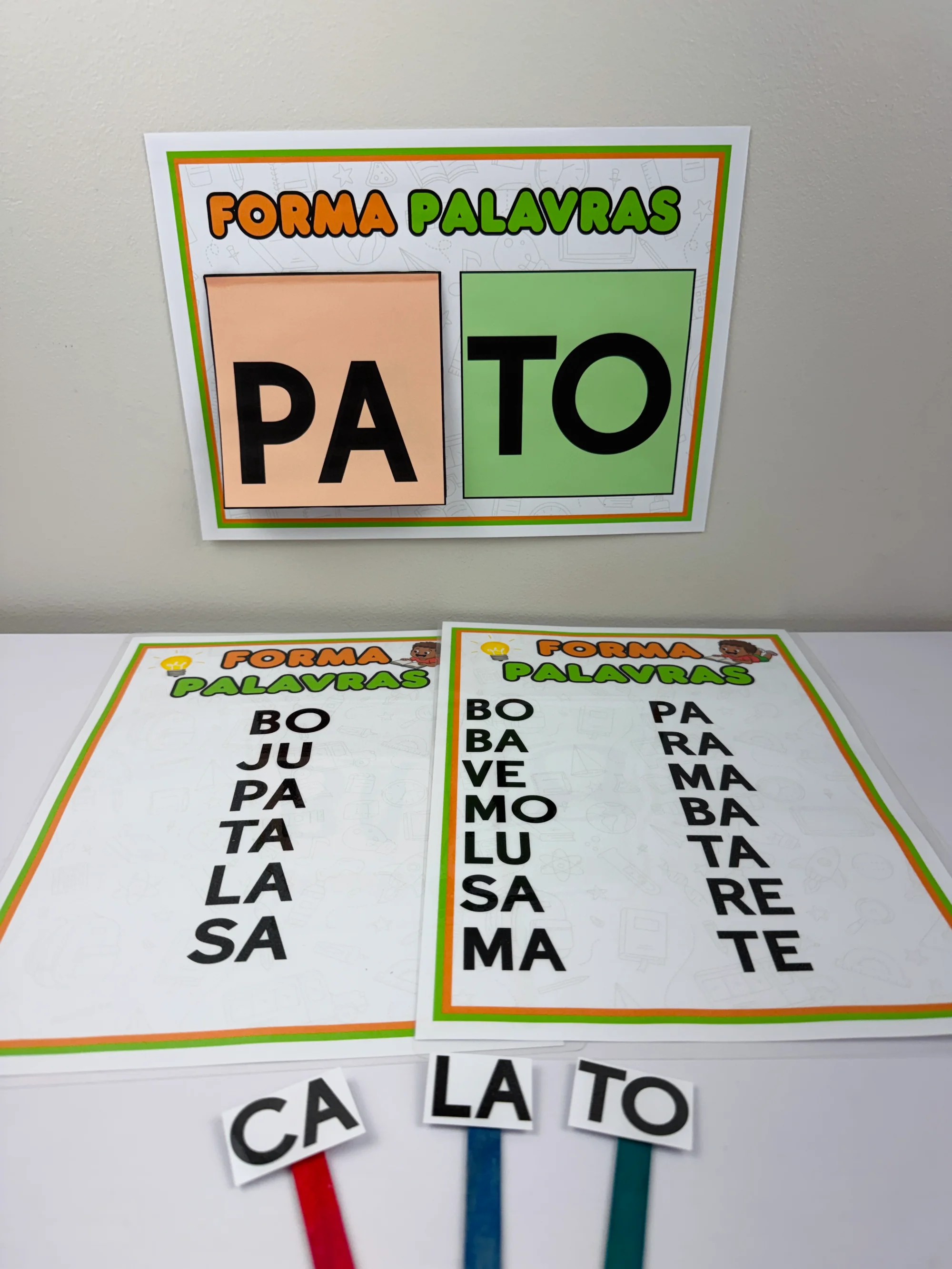 📚 FORMA PALAVRAS – ALFABETIZAÇÃO INICIAL — amostra 4: Um recurso pedagógico prático e interativo para fortalecer o…