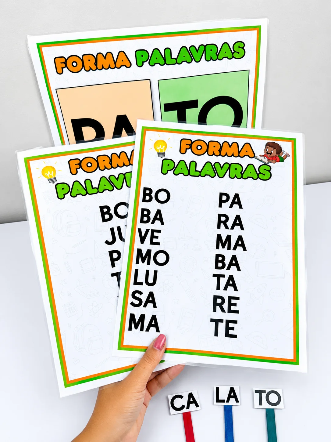📚 FORMA PALAVRAS – ALFABETIZAÇÃO INICIAL — Alfabetização para Todas as séries: Um recurso pedagógico prático e interativo…