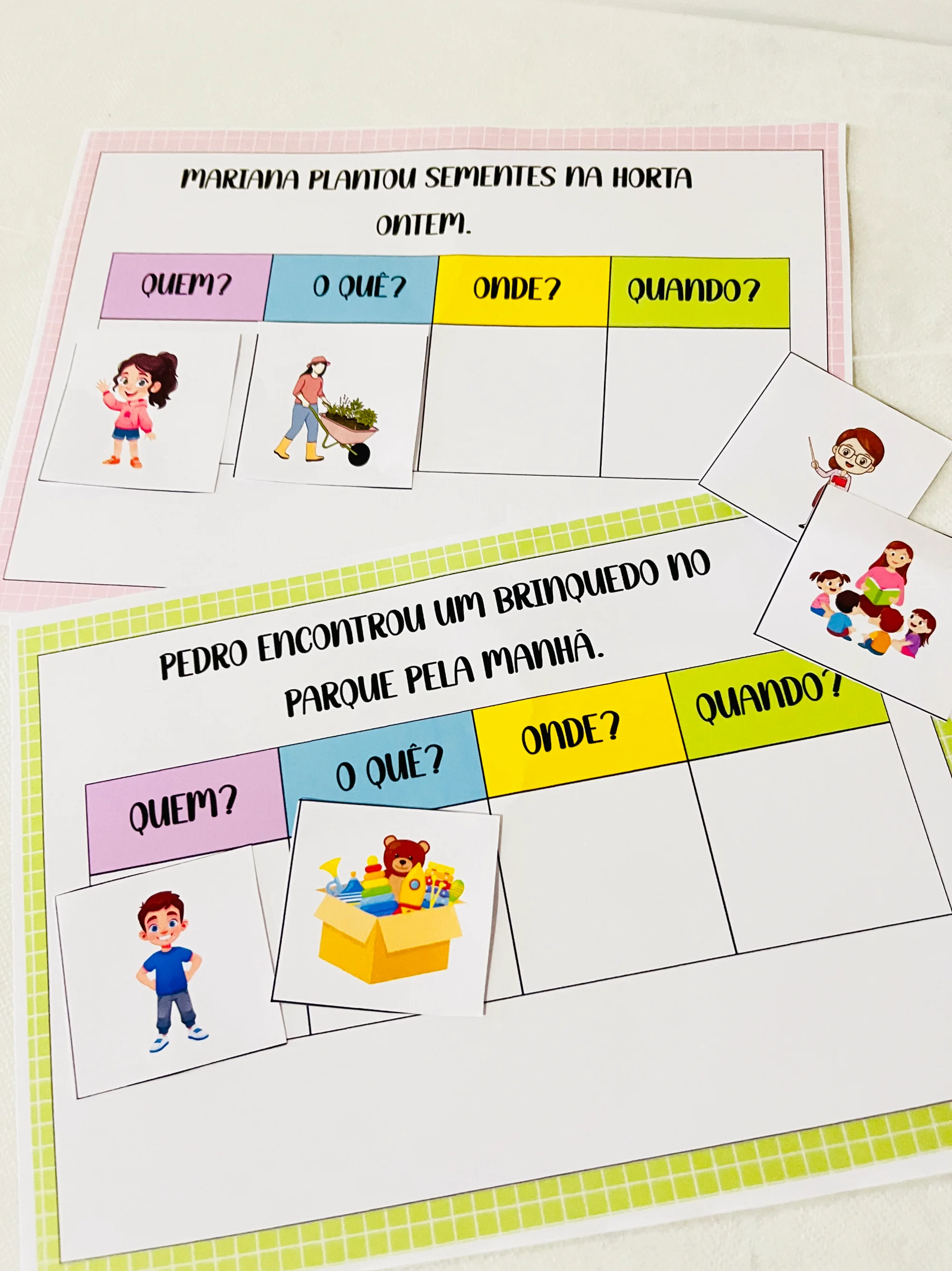 FORMAÇÃO DE PALAVRAS – ALFABETIZAÇÃO DE FORMA LÚDICA E DIVERTIDA! 📚💛 — amostra 2: Com o material Formação de Palavras ,…