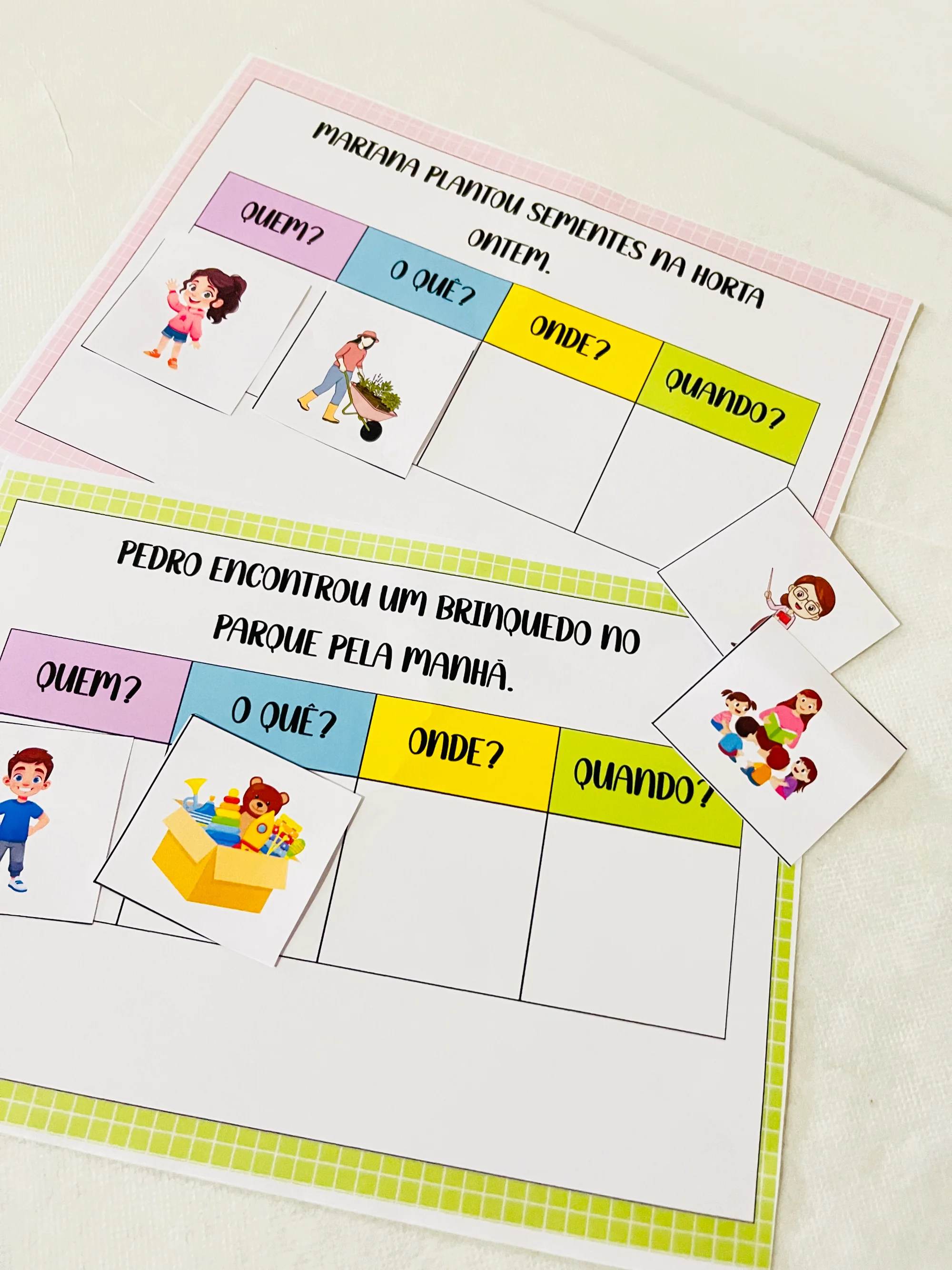 FORMAÇÃO DE PALAVRAS – ALFABETIZAÇÃO DE FORMA LÚDICA E DIVERTIDA! 📚💛 — amostra 3: Com o material Formação de Palavras ,…