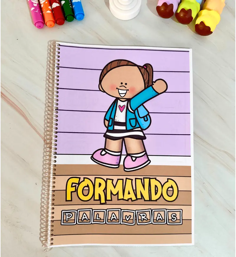 Formando Palavras: atividades com sílabas simples em PDF — capa do material