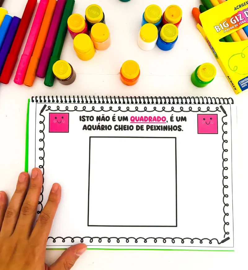 Formas geométricas: desenhando com comandos na Educação Infantil — amostra 3: Como usar em sala de aula
